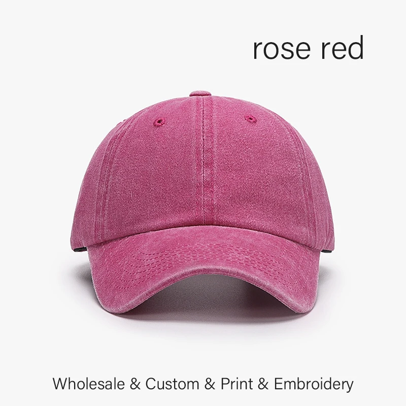 Gorra de béisbol retro personalizada SLECKTON – Bordado o impresión con tu logo - Imagen 40