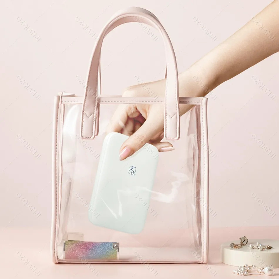 Impresora de bolsillo móvil Mni portátil HPRT MT53, impresora fotográfica inalámbrica BT con tecnología Zink, impresora fotográfica en Color de 2x3 pulgadas - Imagen 4