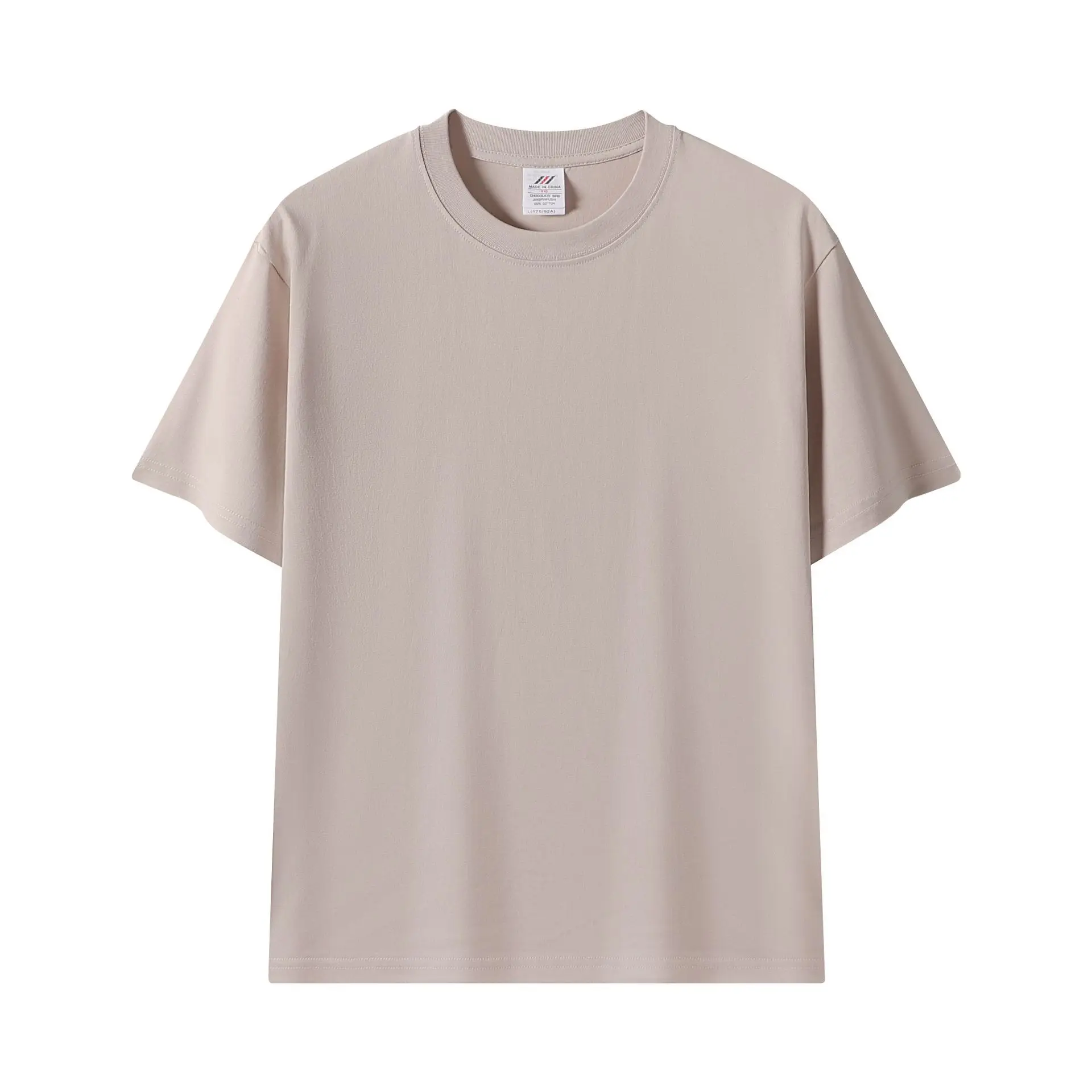 Camisetas Personalizadas para Hombre, 230 GSM, 100% Algodón, Camisetas Sólidas para Mujer, Ropa de Trabajo en Equipo, Impresión Personalizada de Imágenes, Fotos, Texto, Logotipo, Camiseta DIY - Imagen 27