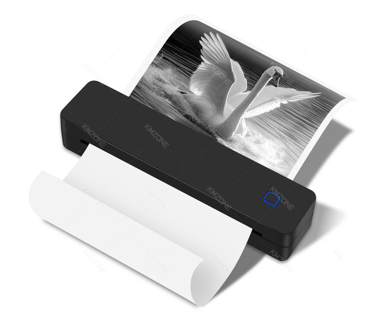 Impresora térmica Bluetooth A4 compatible con tamaños 2 “/3”/4"/A4 Dispositivo de impresión inalámbrico portátil Ideal para viajes Papel térmico A4 - Imagen 26