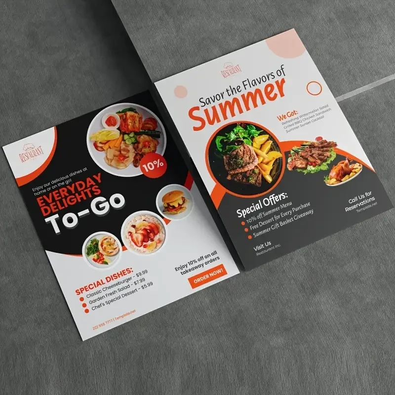 Flyers personalizados A4, A5, tamaño A6, 157 g, póster impreso en papel, publicidad en Color, cartel de Flyer, publicidad de introducción de doble cara - Imagen 8