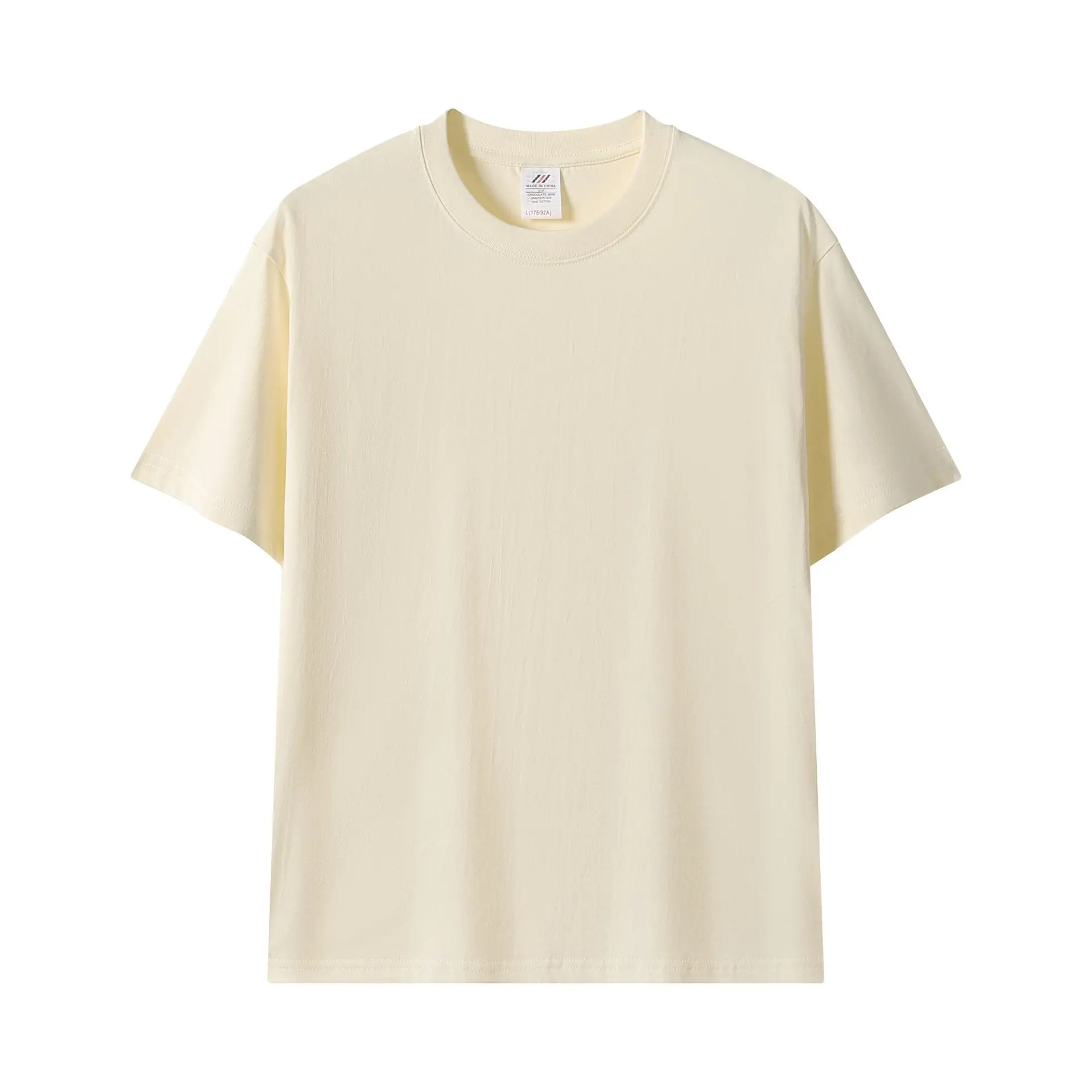 Camisetas Personalizadas para Hombre, 230 GSM, 100% Algodón, Camisetas Sólidas para Mujer, Ropa de Trabajo en Equipo, Impresión Personalizada de Imágenes, Fotos, Texto, Logotipo, Camiseta DIY - Imagen 8