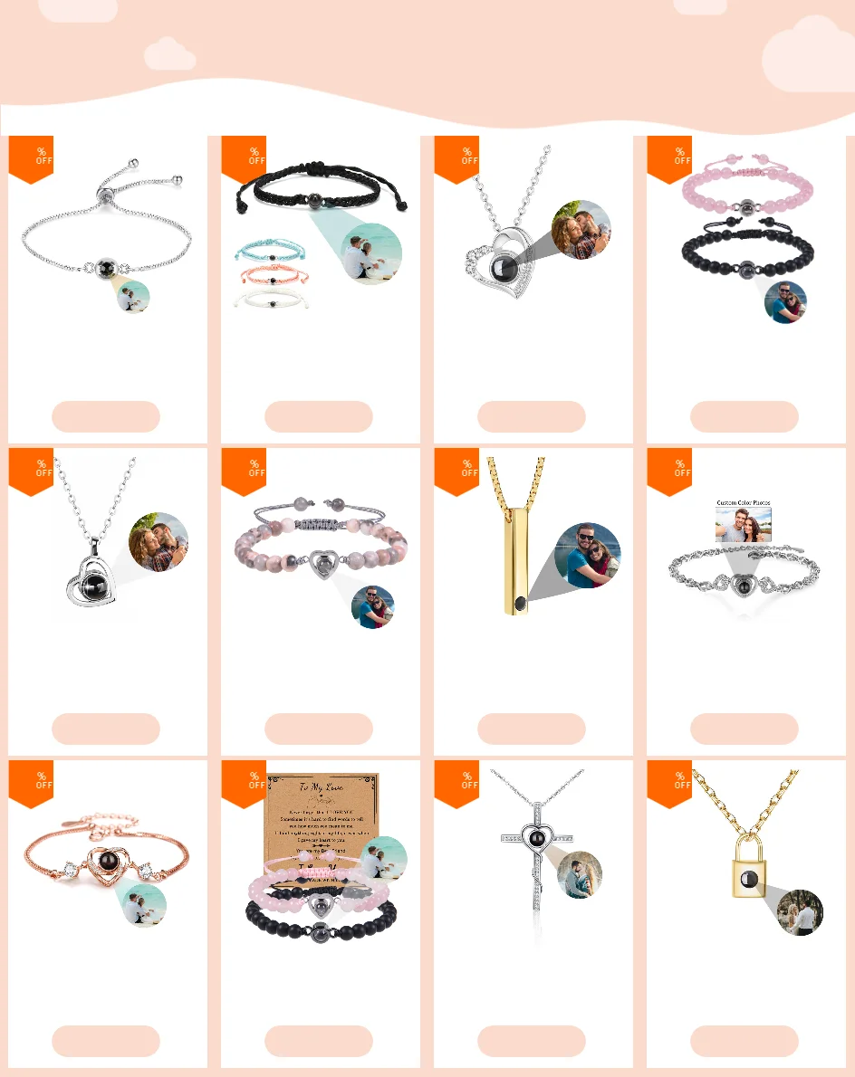 Pulsera con Foto Personalizada, Pulseras con Proyección de Imagen en 100 Idiomas, Te Amo, Pulsera de Acero Inoxidable - Imagen 37