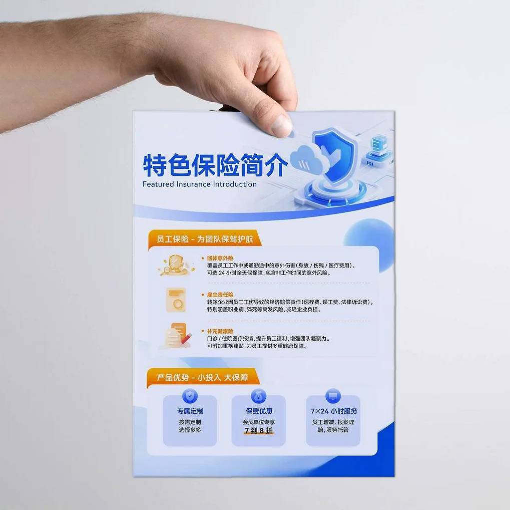Flyers personalizados, folletos publicitarios, menú, páginas de producto, impresión a todo color de doble cara, papel de copia de 80 g/m2 y papel artístico de 157 g/m2 - Imagen 4