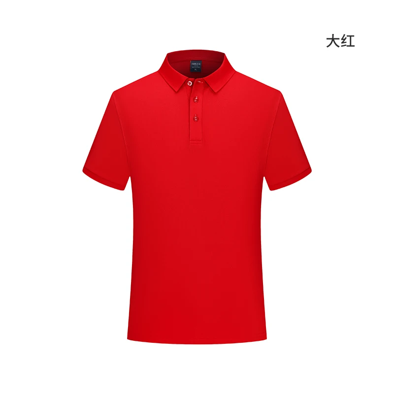 Polo de algodón 100% de 230g para hombre y mujer, Top transpirable de manga corta con estampado de logotipo personalizado, bordado, nombre del grupo de la empresa, verano - Imagen 13