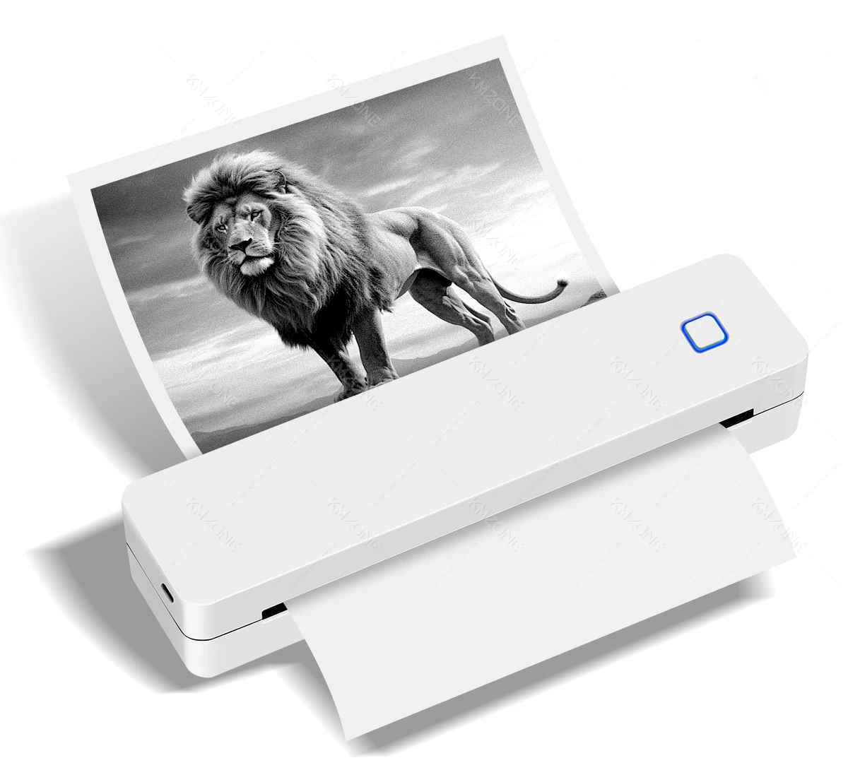 Impresora térmica Bluetooth A4 compatible con tamaños 2 “/3”/4"/A4 Dispositivo de impresión inalámbrico portátil Ideal para viajes Papel térmico A4 - Imagen 25