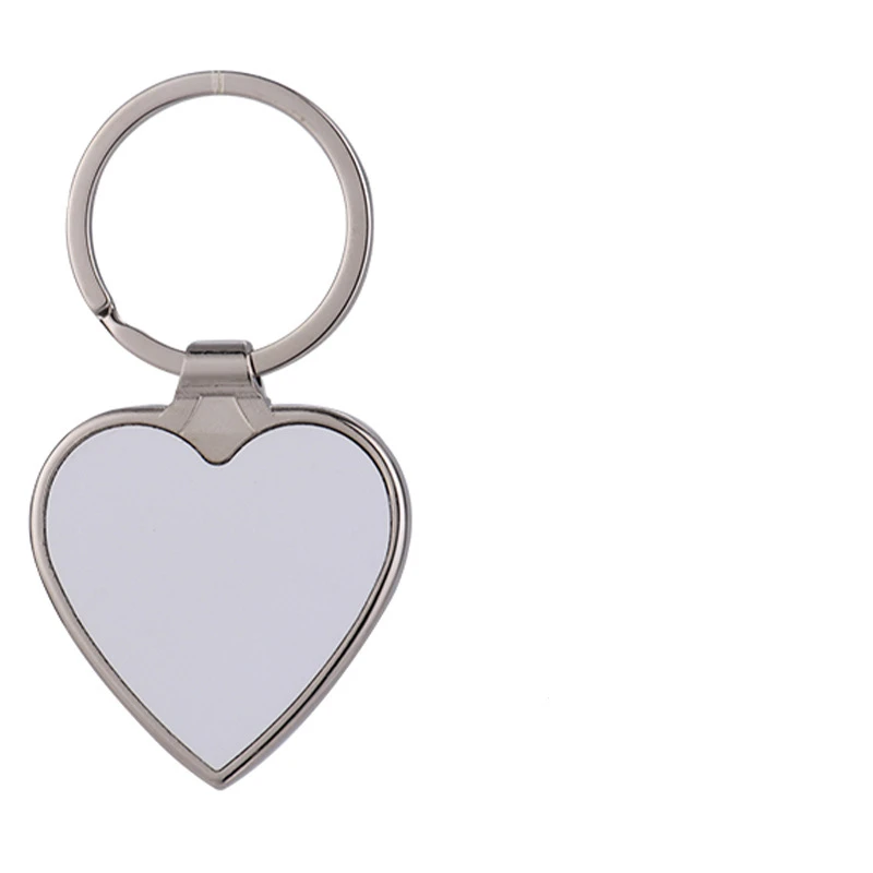 10Pcs Round Sublimation Blank Keychains for Christmas Valentine Graduation Day Present Keys Tags Key Chain Car Cute Keychain - Imagen 9