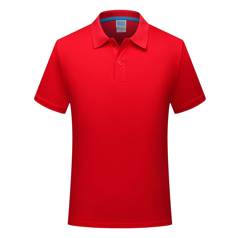 Polo deportivo de secado rápido con logo impreso personalizado, camiseta publicitaria barata con solapa, patrón bordado para correr en maratón, bricolaje - Imagen 7