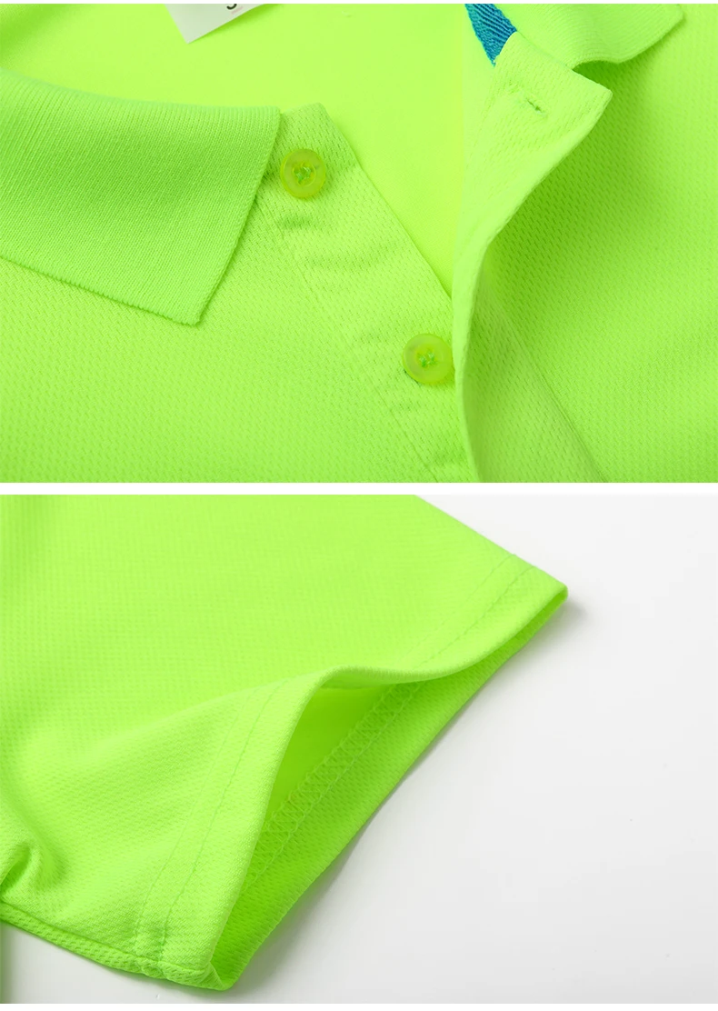 Polo deportivo de secado rápido con logo impreso personalizado, camiseta publicitaria barata con solapa, patrón bordado para correr en maratón, bricolaje - Imagen 22