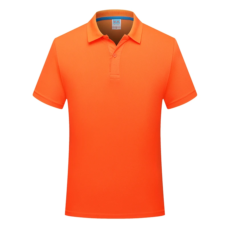 Polo deportivo de secado rápido con logo impreso personalizado, camiseta publicitaria barata con solapa, patrón bordado para correr en maratón, bricolaje - Imagen 9