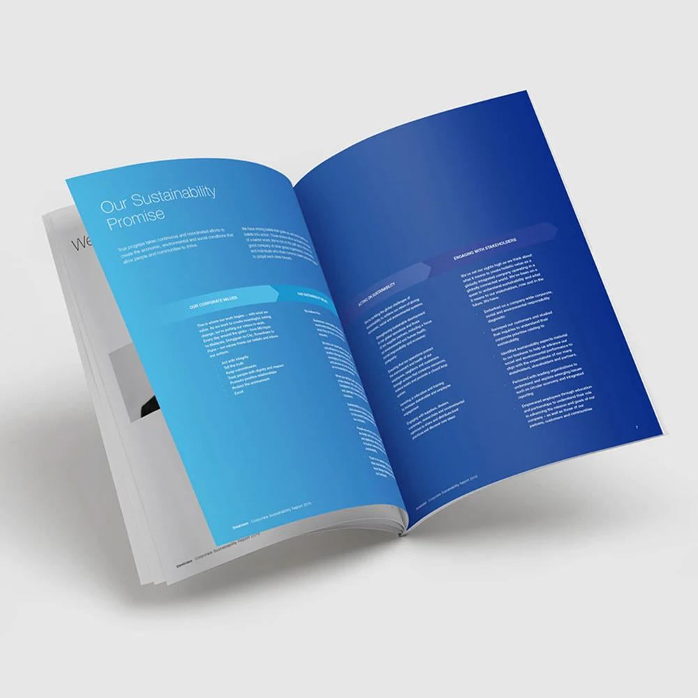 Libros personalizados, folleto, folleto, revista de impresión, análisis de cómic, catálogo Manual para publicidad, empresa, negocios, cubierta suave - Imagen 2