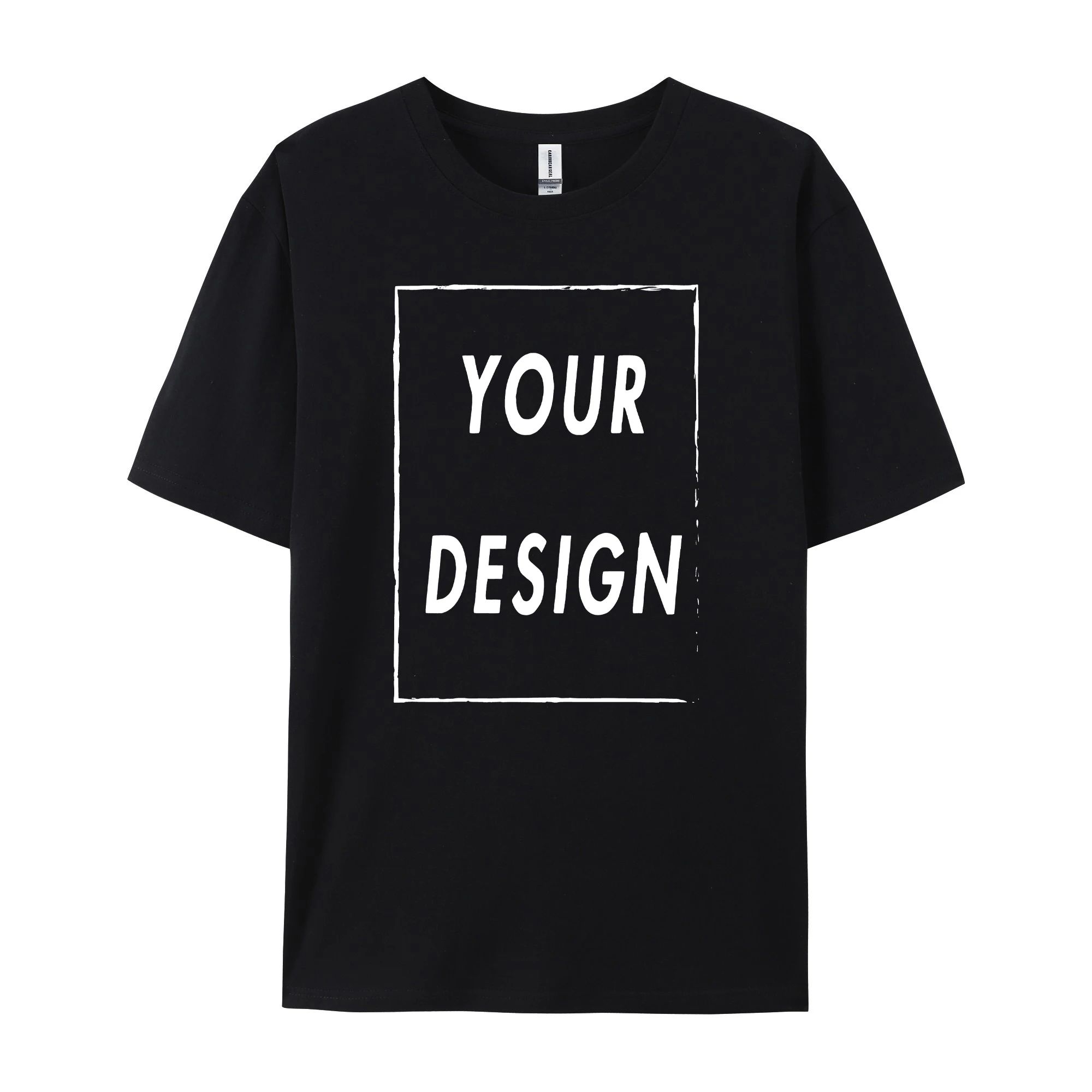 180g Custom Women Men Customised Printed 100% Cotton Short Sleeve Your Logo Photo Brand Text Tee Personalize Graphic Clothing - Imagen 7