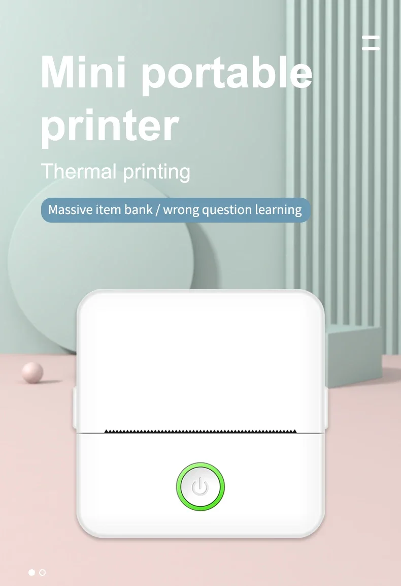 Impresora térmica portátil X6 mini HD, dispositivo de impresión de etiquetas adhesivas, Bluetooth, de bolsillo, con papel para notas de estudiante, sin tinta - Imagen 20