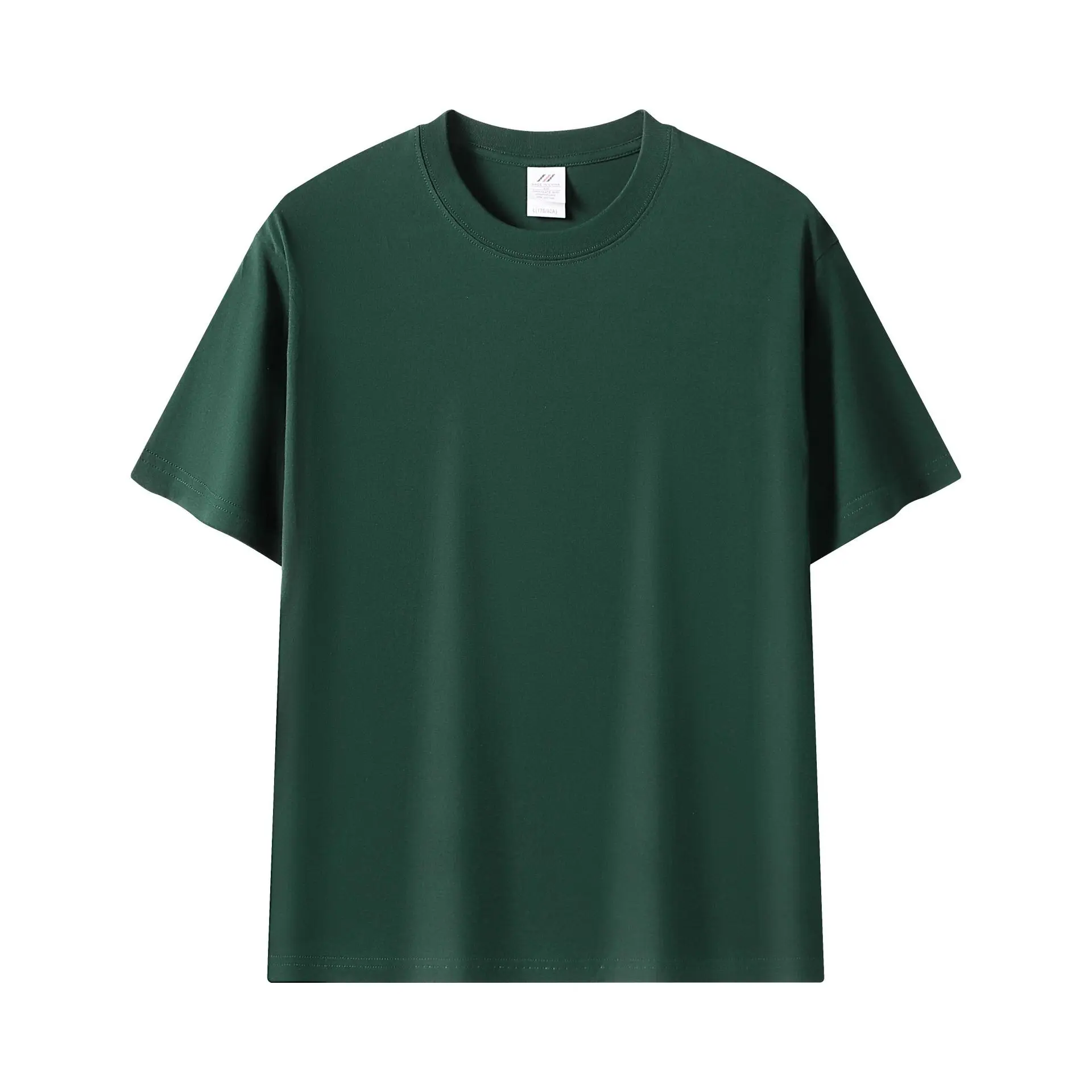 Camisetas Personalizadas para Hombre, 230 GSM, 100% Algodón, Camisetas Sólidas para Mujer, Ropa de Trabajo en Equipo, Impresión Personalizada de Imágenes, Fotos, Texto, Logotipo, Camiseta DIY - Imagen 32