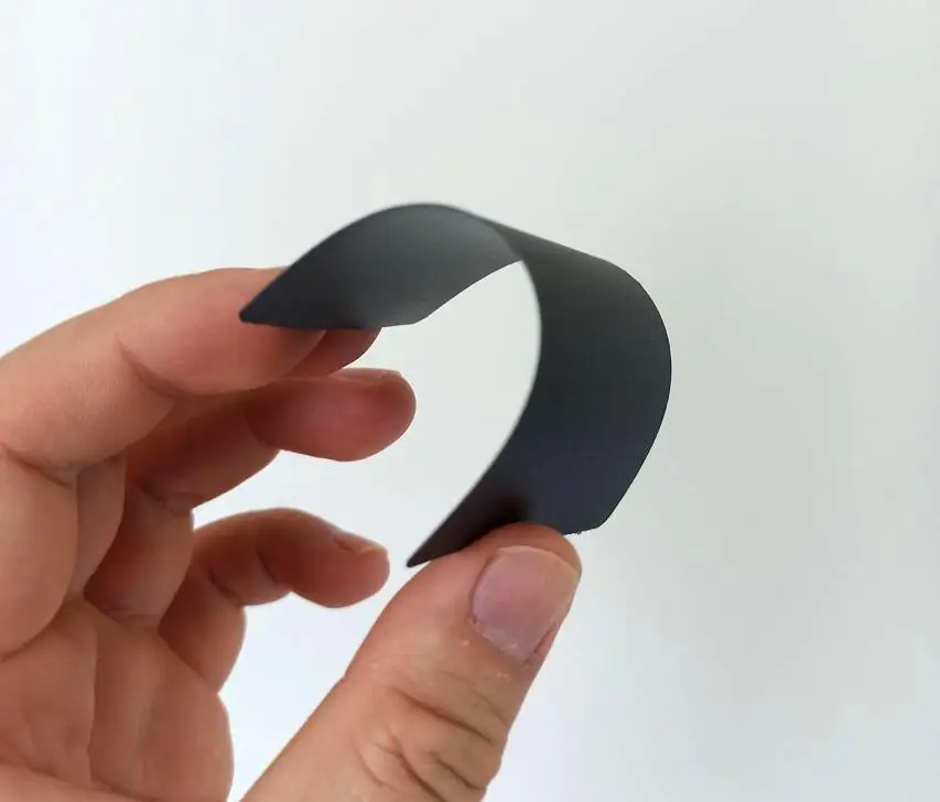 Tarjetas de presentación de plástico de acetato de PVC con acabado negro mate, grosor de 0.3 mm, ideales para grabado láser de CO2 - Imagen 11