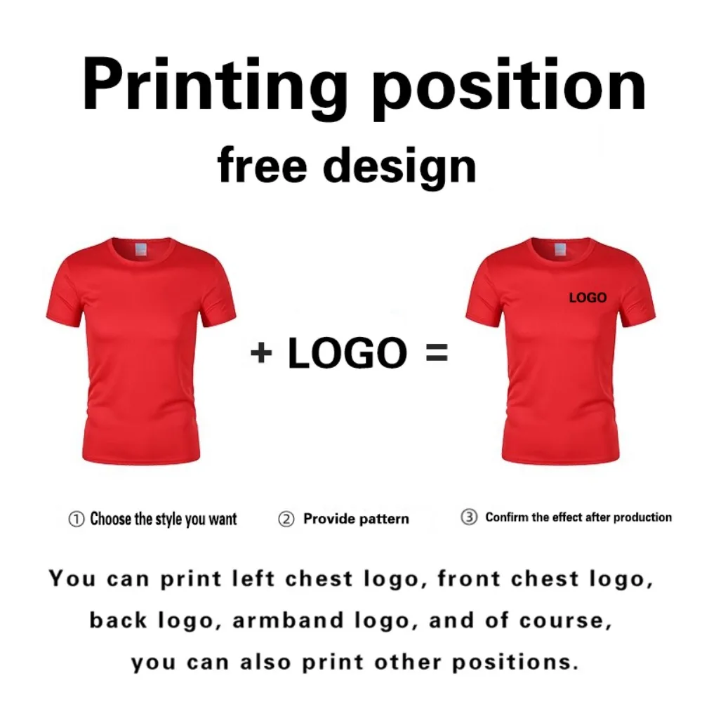 Camiseta deportiva personalizada de secado rápido – Verano y trabajo - Imagen 4
