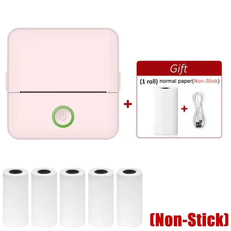Impresora térmica portátil X6 mini HD, dispositivo de impresión de etiquetas adhesivas, Bluetooth, de bolsillo, con papel para notas de estudiante, sin tinta - Imagen 14