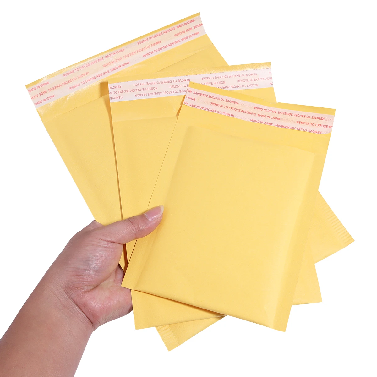 10-20pcs/lot Kraft Paper Bubble Envelopes Padded Mailers Shipping Envelope Self Seal Shipping Packaging Bag Courier Storage Bags - Imagen 2