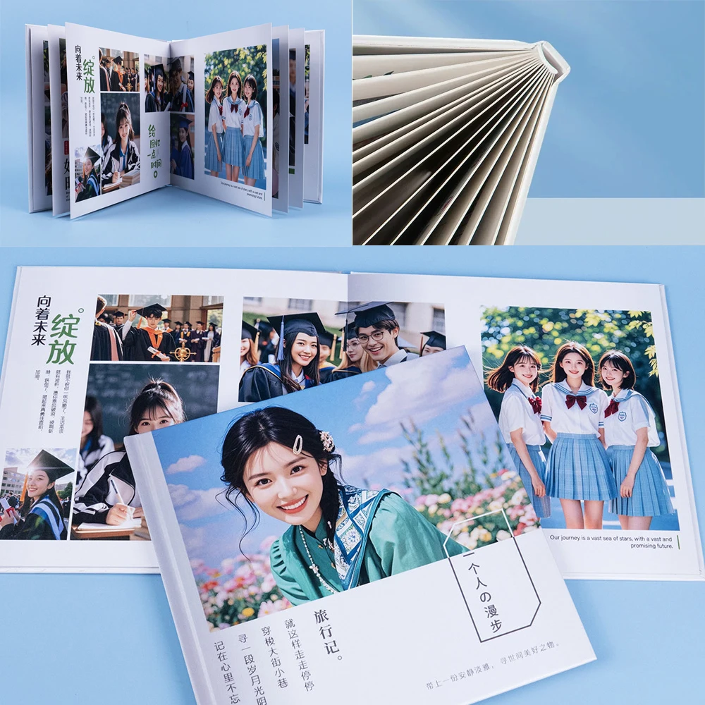 Libros personalizados, folleto, folleto, revista de impresión, análisis de cómic, catálogo Manual para publicidad, empresa, negocios, cubierta suave - Imagen 6