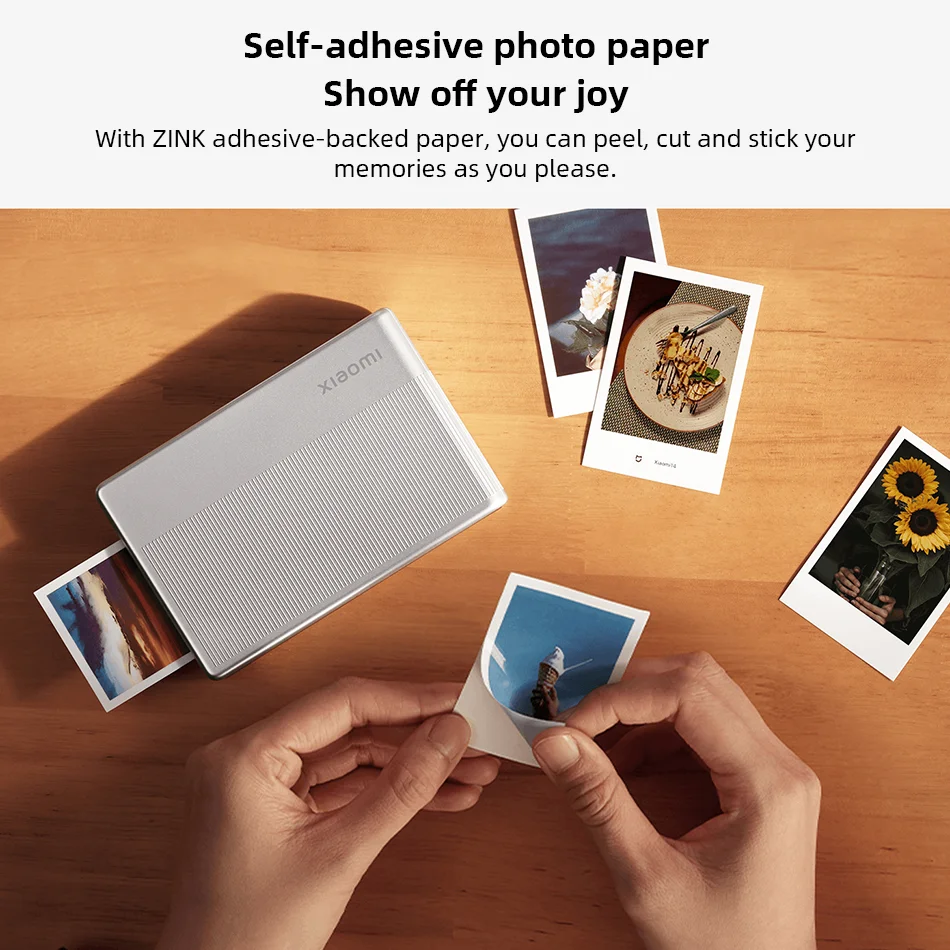 Xiaomi Impresora Fotográfica 1S, Impresora Térmica Portátil con Bluetooth 5,2, Mini Impresora de Foto en Color de 2x3 Pulgadas - Imagen 16