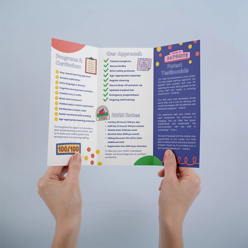 Póster de impresión de doble cara, folleto A4 personalizado, lista de precios de productos básicos, introducción, publicidad, 157 g, entrega gratuita - Imagen 8