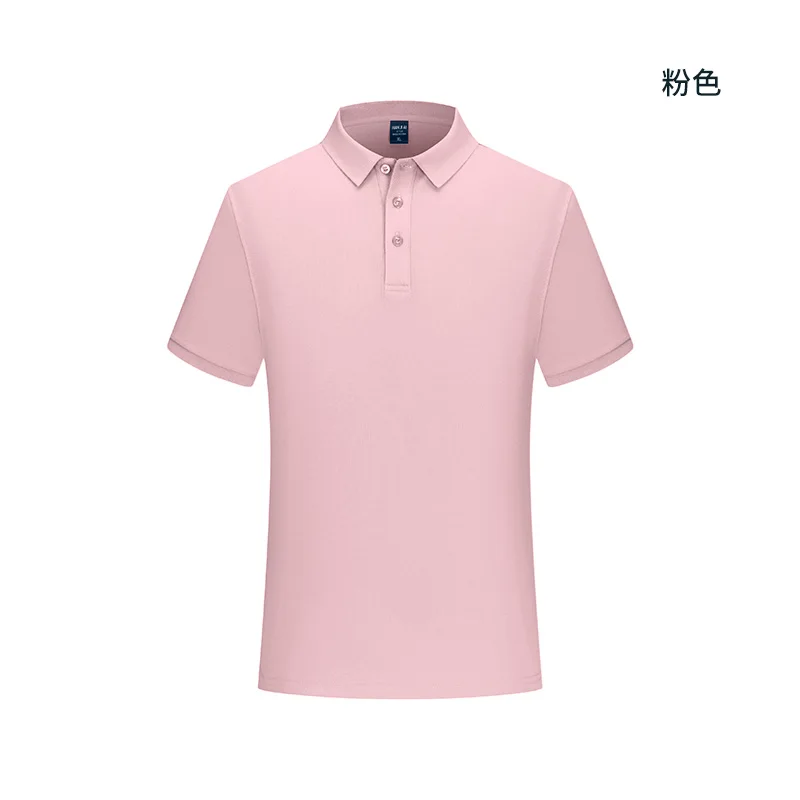 Polo de algodón 100% de 230g para hombre y mujer, Top transpirable de manga corta con estampado de logotipo personalizado, bordado, nombre del grupo de la empresa, verano - Imagen 15
