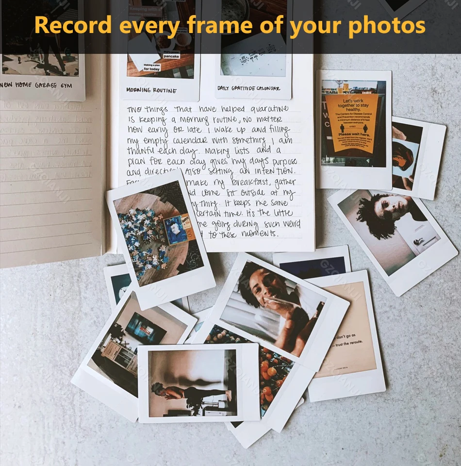 Impresora de bolsillo móvil Mni portátil HPRT MT53, impresora fotográfica inalámbrica BT con tecnología Zink, impresora fotográfica en Color de 2x3 pulgadas - Imagen 18