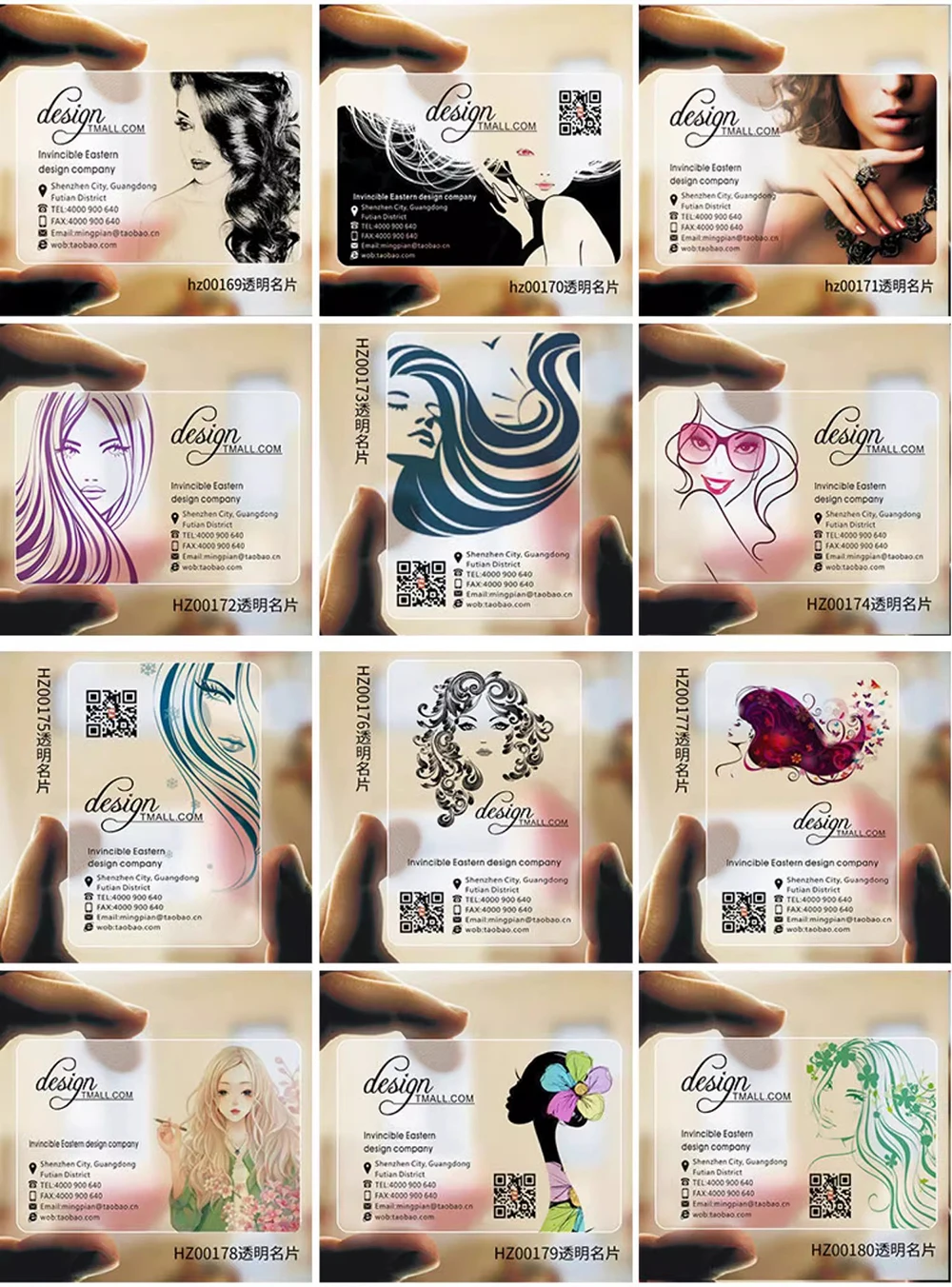 Tarjeta de visita de PVC transparente personalizada, logotipo de visita transparente, nombre, identidad de plástico, esquinas redondas impermeables, personalizado, 200 Uds., 500 Uds. - Imagen 15