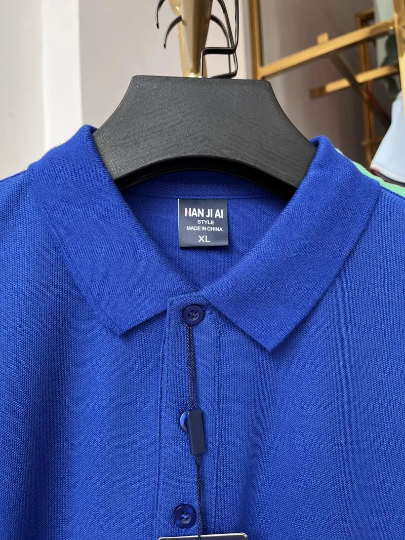 Polo de algodón 100% de 230g para hombre y mujer, Top transpirable de manga corta con estampado de logotipo personalizado, bordado, nombre del grupo de la empresa, verano - Imagen 31