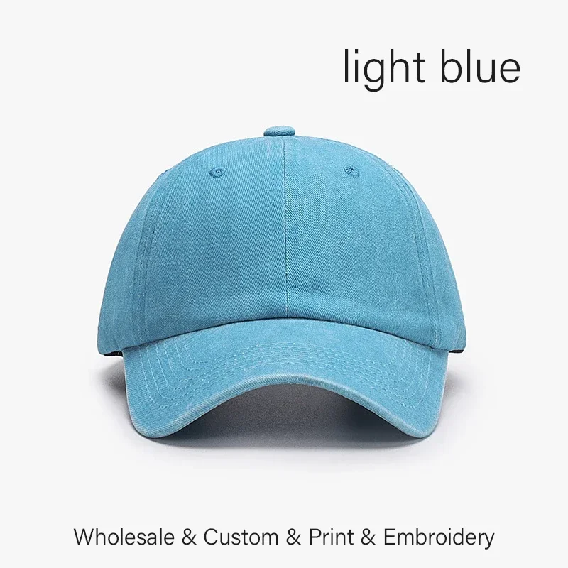 Gorra de béisbol retro personalizada SLECKTON – Bordado o impresión con tu logo - Imagen 10