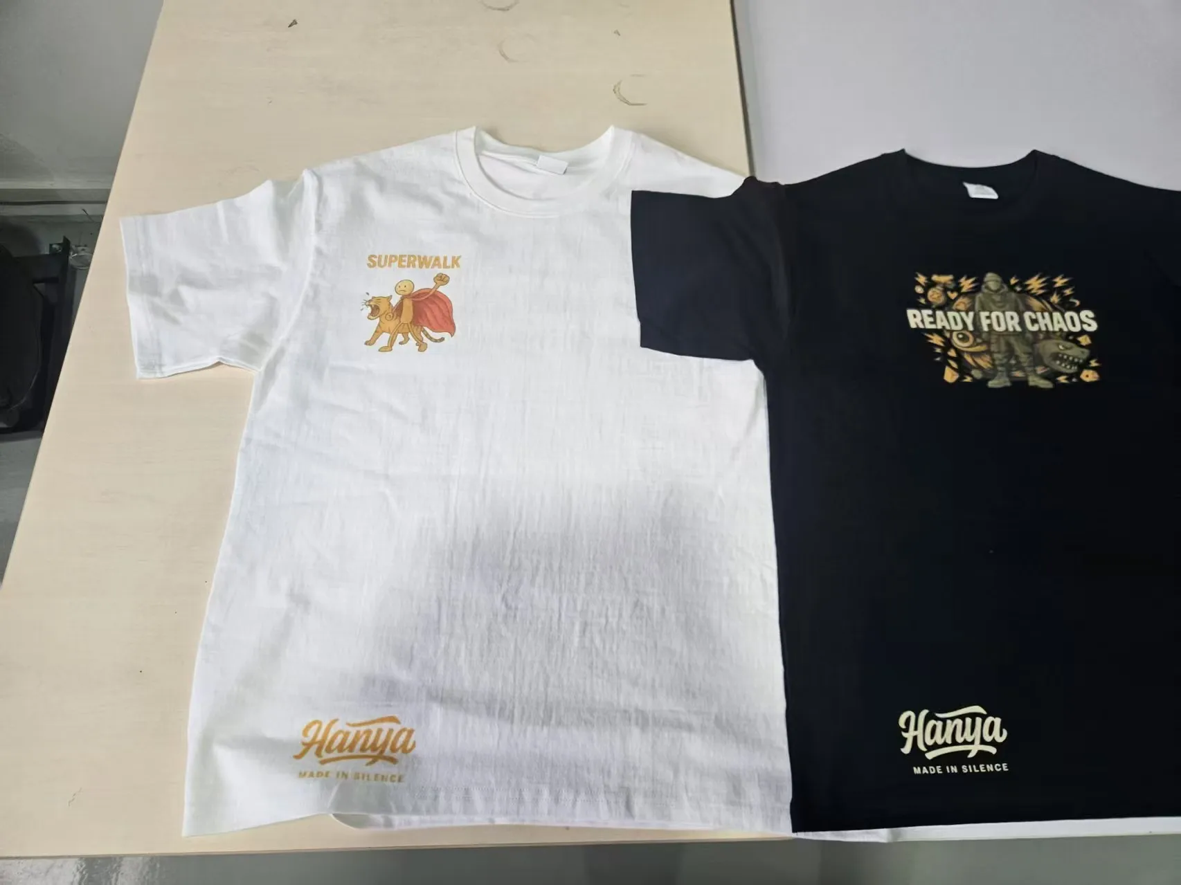 Camiseta personalizada con impresión DTG, camisetas de algodón 100% de 300GSM para hombre, camisetas informales holgadas de alta calidad para mujer, ropa de trabajo superior personalizada - Imagen 35